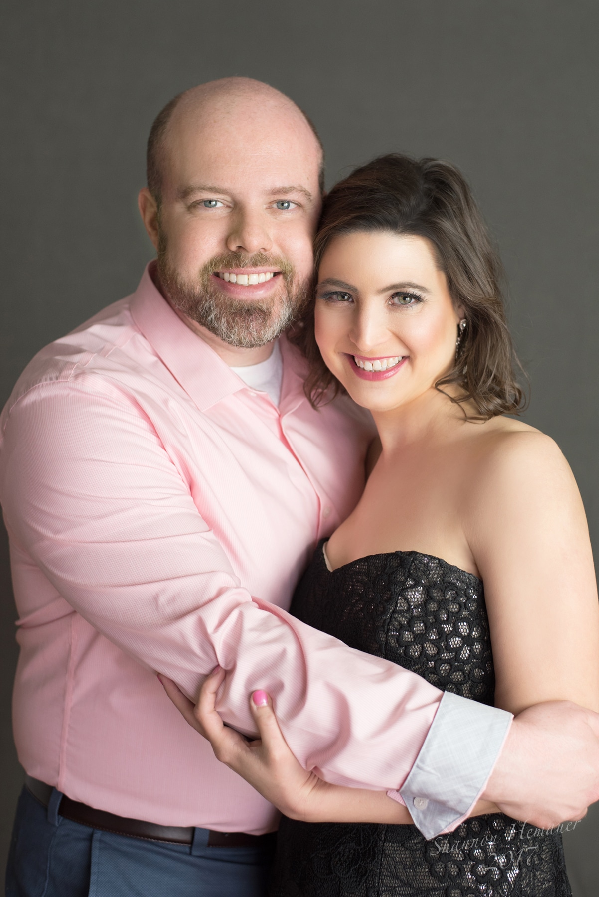 Couple's contemporary glamour portrait photography Harrisburg PA Shannon Hemauer Photography